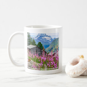 Flowers   Summer Matterhorn Switzerland Coffee Mug