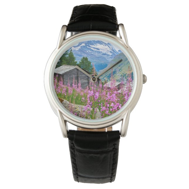 Flowers | Summer Matterhorn Switzerland Watch (Front)