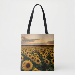 Flowers   Sunflower Field Tote Bag