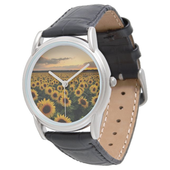 Flowers | Sunflower Field Watch (Angled)