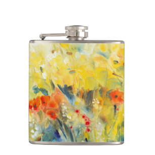 Flowers Sway II Hip Flask