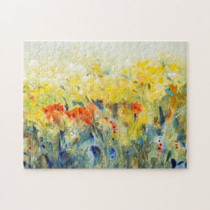 Flowers Sway II Jigsaw Puzzle