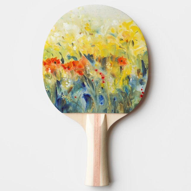 Flowers Sway II Ping Pong Paddle (Front)
