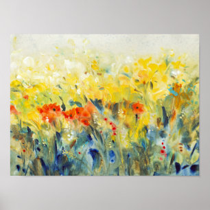 Flowers Sway II Poster