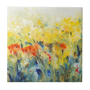 Flowers Sway II Tile