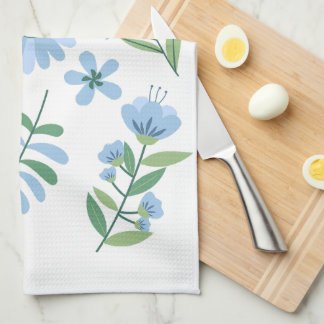 Flowers Tea Towel