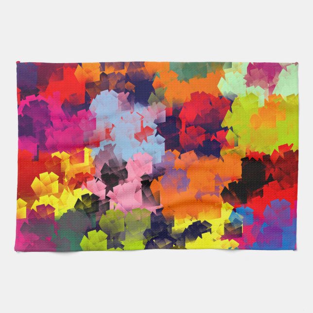 FLOWERS TEA TOWEL (Horizontal)