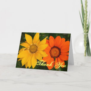 Flowers Thank You Card