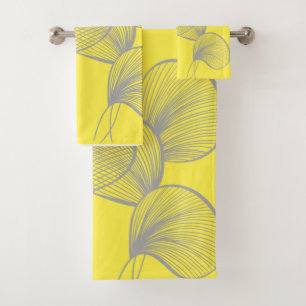 Flowers, the color of the year notebook bath towel set