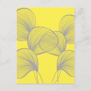 Flowers, the colour of the year notebook postcard