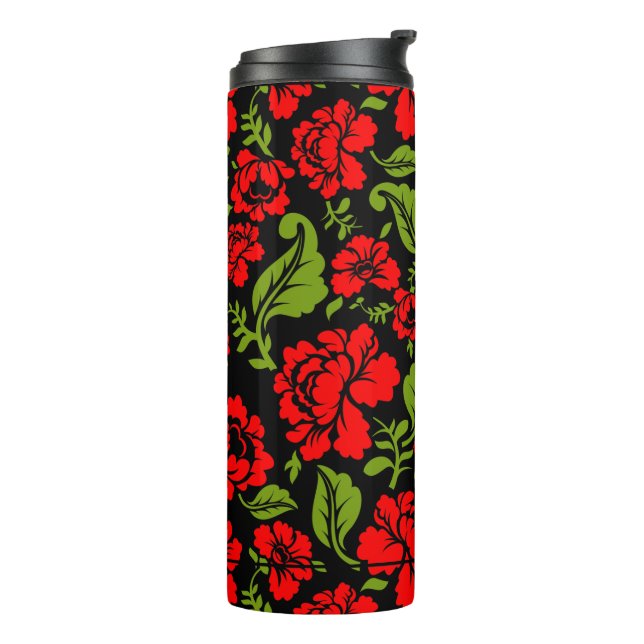Flowers    thermal tumbler (Rotated Left)