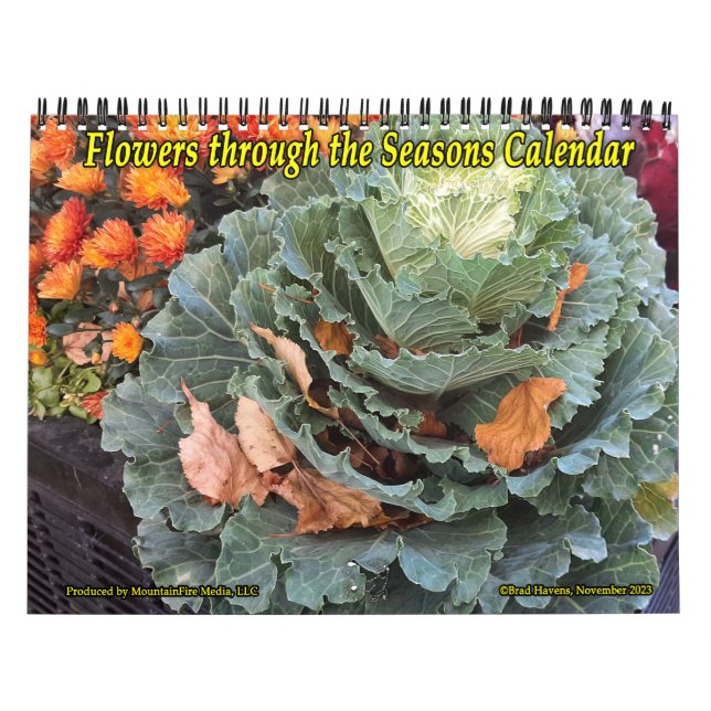 Flowers through the Seasons Calendar! Calendar (Cover)