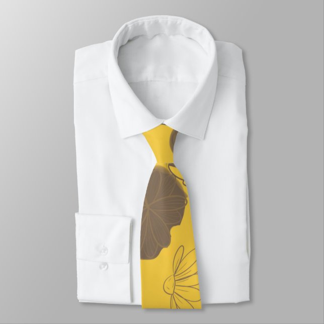 Flowers Tie (Tied)