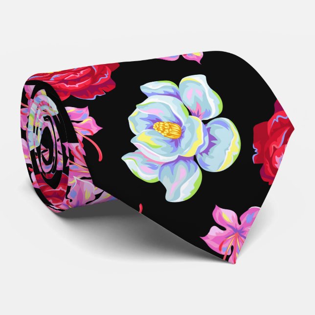 Flowers   tie (Rolled)