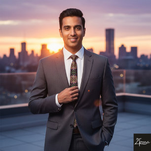 flowers tie