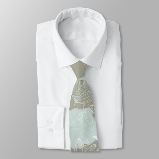 Flowers Tie (Tied)