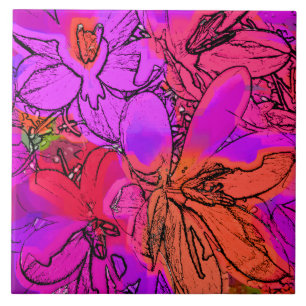 FLOWERS TILE