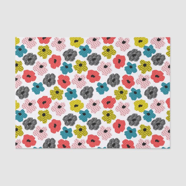 Flowers  tissue paper (Front)