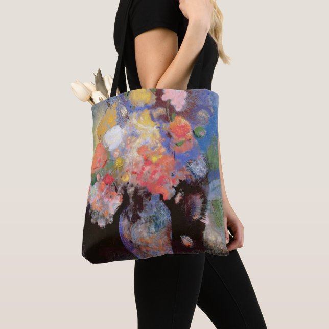 Flowers Tote Bag (Close Up)