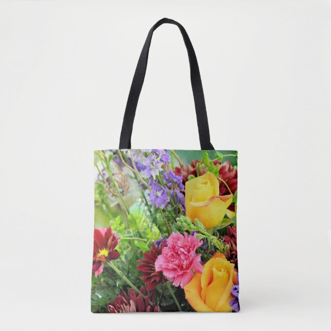 Flowers Tote Bag (Front)