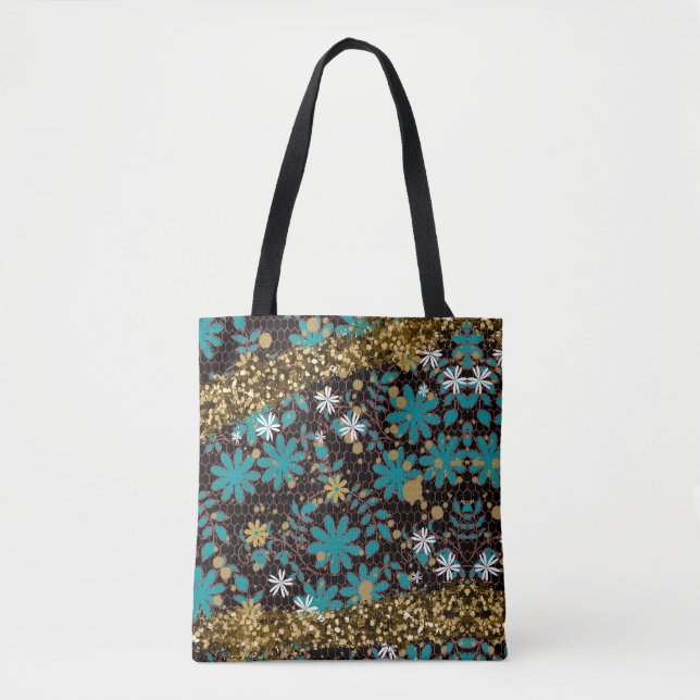 flowers tote bag (Front)