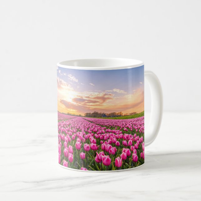 Flowers | Tulips South Holland, Netherlands Coffee Mug (Front Right)