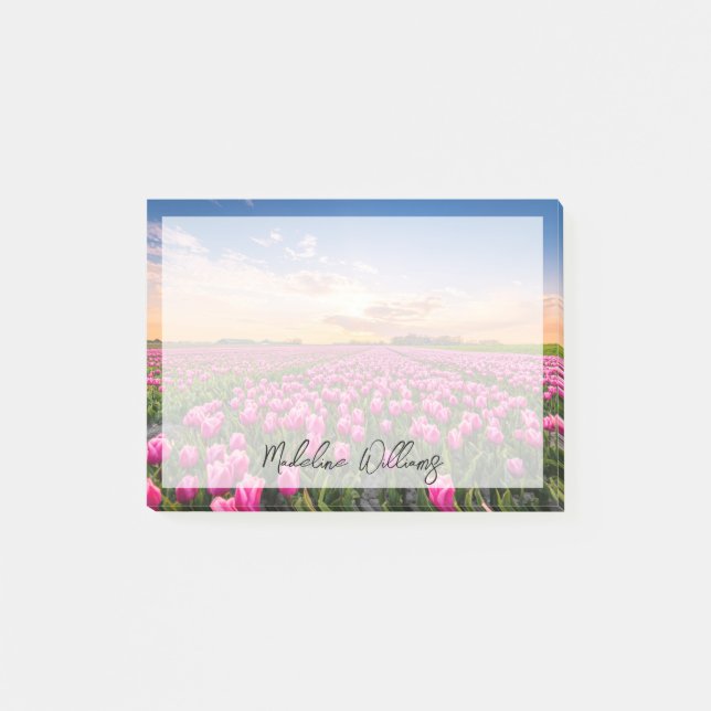 Flowers | Tulips South Holland, Netherlands Post-it Notes (Front)
