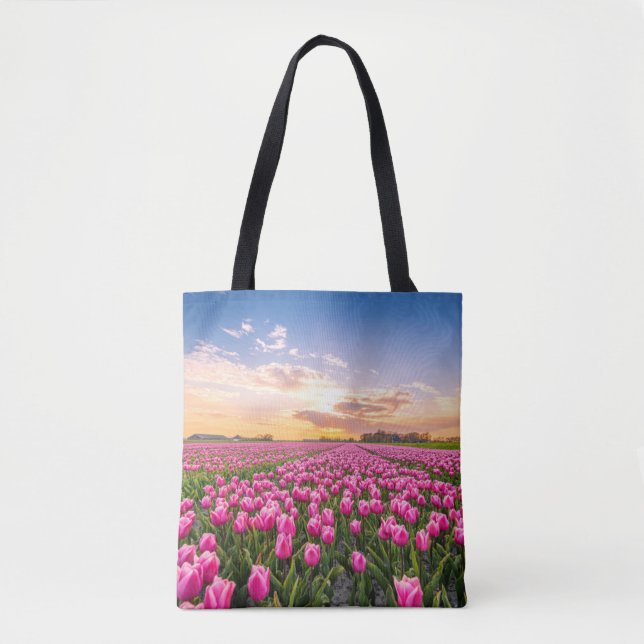 Flowers | Tulips South Holland, Netherlands Tote Bag (Front)