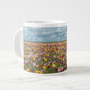 Flowers   Tulips Willamette Valley Oregon Large Coffee Mug