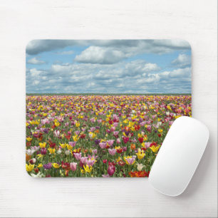 Flowers   Tulips Willamette Valley Oregon Mouse Mat