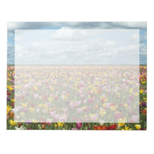 Flowers Tulips Willamette Valley Oregon Notepad