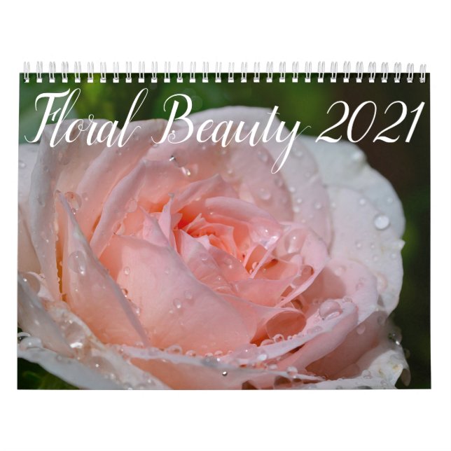 Flowers up close calendar (Cover)