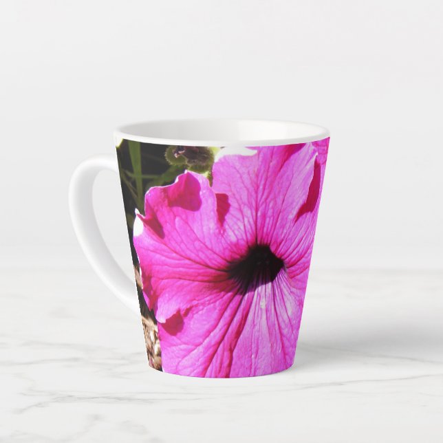 Flowers Ver 2.0 Latte Mug (Left Angle)