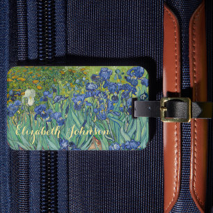 Flowers Vincent Van Gogh Floral Art Luggage Tags