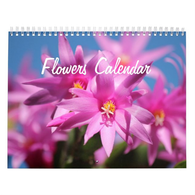 Flowers Wall Calendars (Cover)