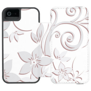 Flowers wall paper 1 incipio watson™ iPhone 5 wallet case