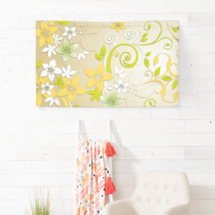 Flowers wall paper 3 banner
