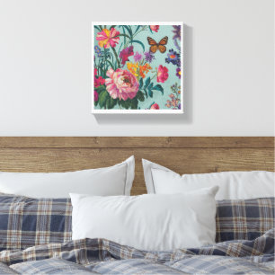 flowers wallart canvas print