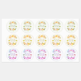 FLOWERS WATERCOLOR THANK YOU