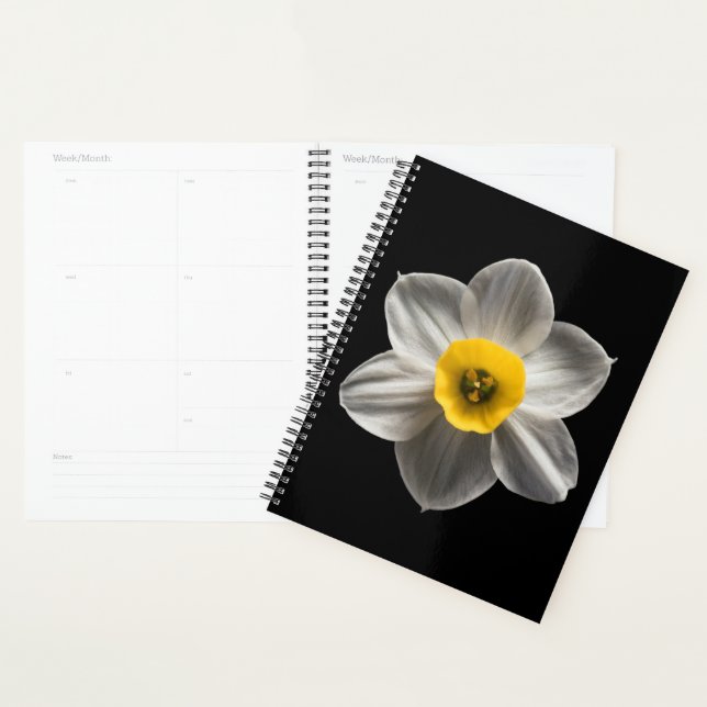 Flowers | White Daffodil Flower Planner (Display)