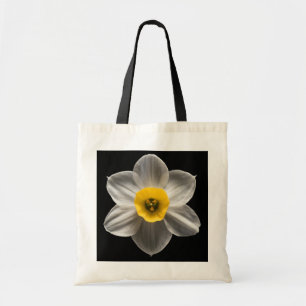 Flowers White Daffodil Flower Tote Bag