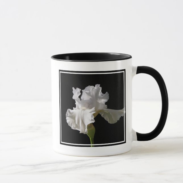 Flowers | White Iris Mug (Right)