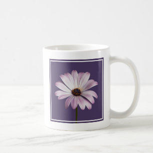 Flowers White & Purple Daisy Coffee Mug