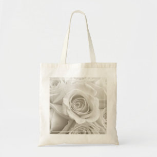 Flowers   White Roses Tote Bag