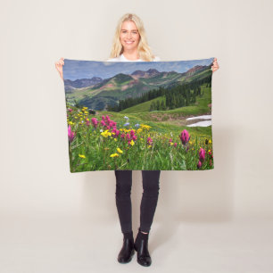 Flowers   Wildflowers Durango, Colorado Fleece Blanket