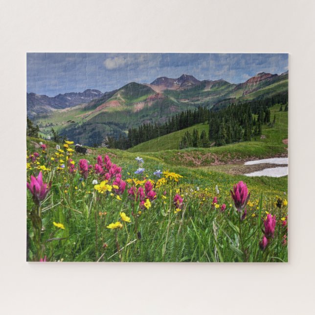 Flowers | Wildflowers Durango, Colorado Jigsaw Puzzle (Horizontal)