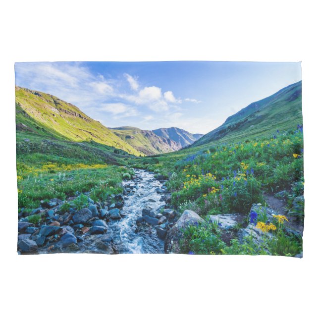 Flowers | Wildflowers in Colorado Pillowcase (Front)