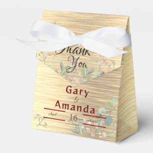 Flowers with Leaves    Favour Box