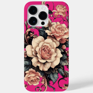 Flowers with Leaves Vintage Design by Rp  Case-Mate iPhone 14 Pro Max Case