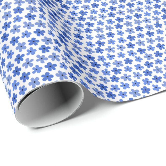 Flowers Wrapping Paper (Roll Corner)
